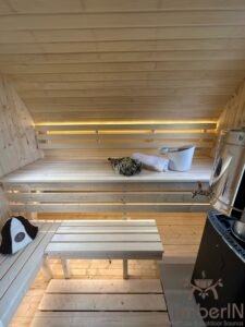 Sauna de jardín con jacuzzi exterior (13)