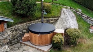 Wood burning heated hot tubs with jets – timberin rojal