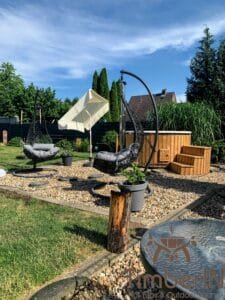 Wood fired hot tub with jets – timberin rojal (1)