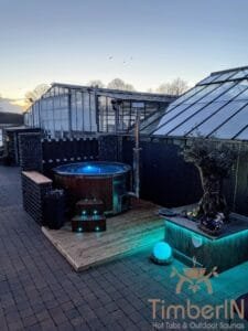 Wood fired hot tub with jets – timberin rojal (2)
