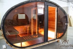 Hordó szauna hobbit (3)