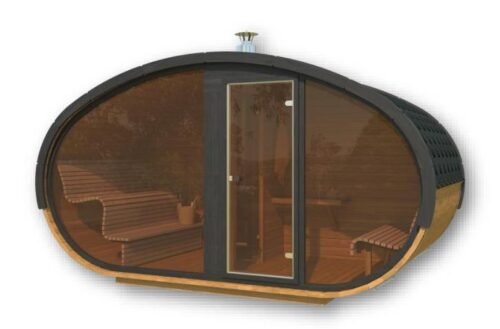 Saunas finlandesas de exterior Hobbit