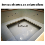 Bancos abiertos de polipropileno