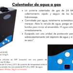 Calentador de agua a gas