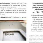 El sistema de hidromasaje 1