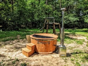Fiberglass Outdoor Hot Tub With External Heater (1)