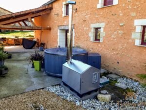 Műanyag fürdődézsa pellet kályha (3)