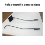 Pala y rastrillo para cenizas