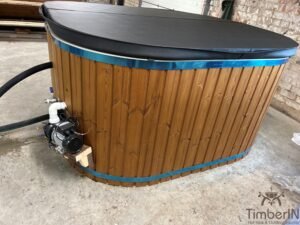 Spa madera exterior de leña 145 Timberin nordic square™ (2)