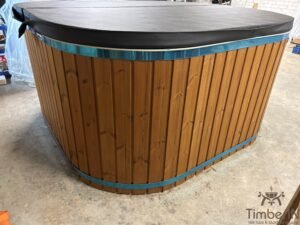 Spa madera exterior de leña 146 Timberin nordic square™ (3)