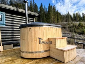 Wooden Fiberglass Ofuro Hot Tub For Two (2)