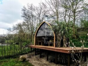 Außensauna für garten iglu design 1 3