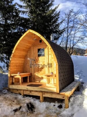 Außensauna für garten iglu design 1 6