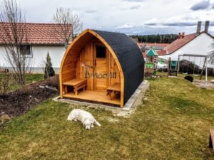 Außensauna für garten iglu design 1 8