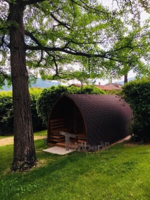 Außensauna für garten iglu design 4 2