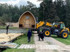 Aussensauna gartensauna iglu pod 3 scaled