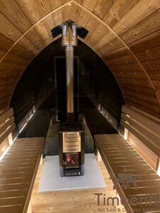 Kültéri szauna kabin – iglu (2)