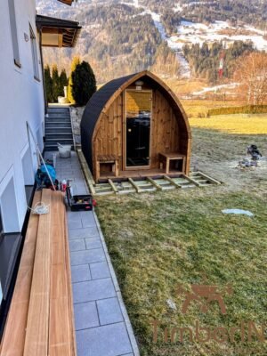 Kültéri szauna kabin – iglu (1)