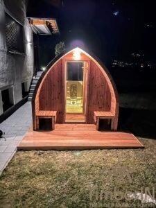 Kültéri szauna kabin – iglu (2)
