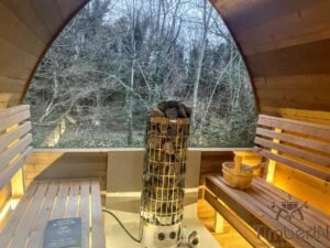 Kültéri szauna kabin – iglu (4)