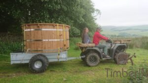 Barrel wooden hot tub deluxe thermowood (1)