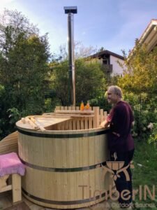 Wooden hot tub cheap model (1)