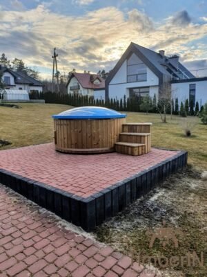 Electric wooden hot tub (1)