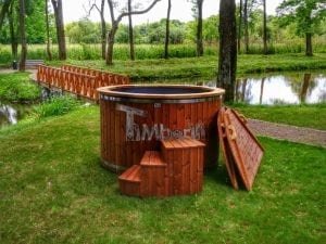 Electricity heated hot tub for garden 2