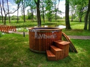 Electricity heated hot tub for garden 7