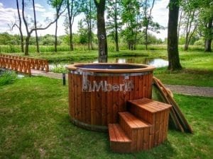 Electricity heated hot tub for garden 8