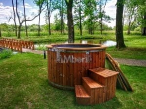 Electricity heated hot tub for garden 9
