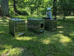 External Wood Heated Spa Heater Rectangular Model (2)