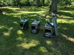 External Wood Heated Spa Heater Rectangular Model (20)