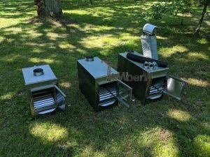 External Wood Heated Spa Heater Rectangular Model (22)