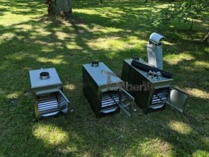 External Wood Heated Spa Heater Rectangular Model (23)