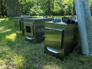 External Wood Heated Spa Heater Rectangular Model (7)