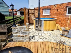 Outdoor garden hot tub wood fired (4)