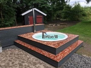 Sunken Patio Hot Tub Jacuzzi (4)