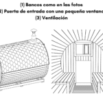 1 Bancos como en las fotos 2 Puerta de entrada con una pequena ventana 3 Ventilacion