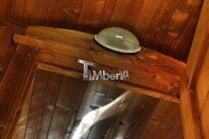 Barrel wooden thermo sauna 29