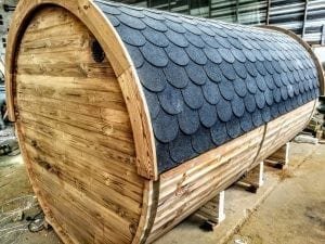 Outdoor Barrel Round Sauna (22)