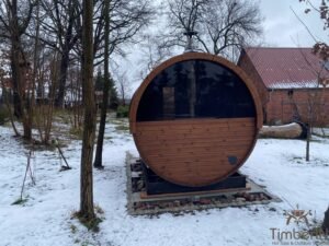 Sauna barril de madera (1)