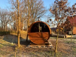 Sauna barril de madera (2)