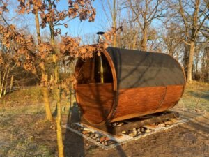 Sauna barril de madera (3)