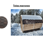 Tejas marrones