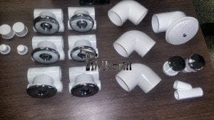Hydro water massage set for hot tubs 2