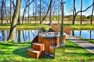 Outdoor SPA for 2 persons fiberglass Ofuro 22