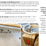 Sistema de masaje por burbujas de aire