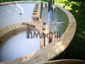 Exterior Hottub Plastic Lined SET Including Massage 2 LED 36