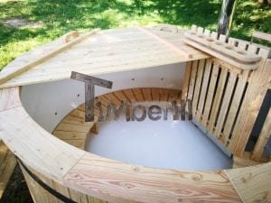 Exterior Hottub Plastic Lined SET Including Massage 2 LED 44